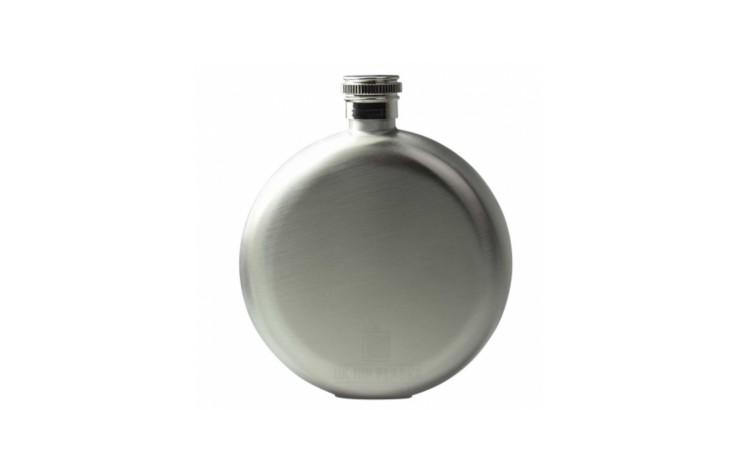 Dallas 5oz Round Hip Flask