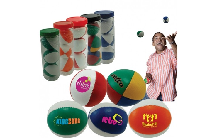 Deluxe Set of 3 Juggling Balls