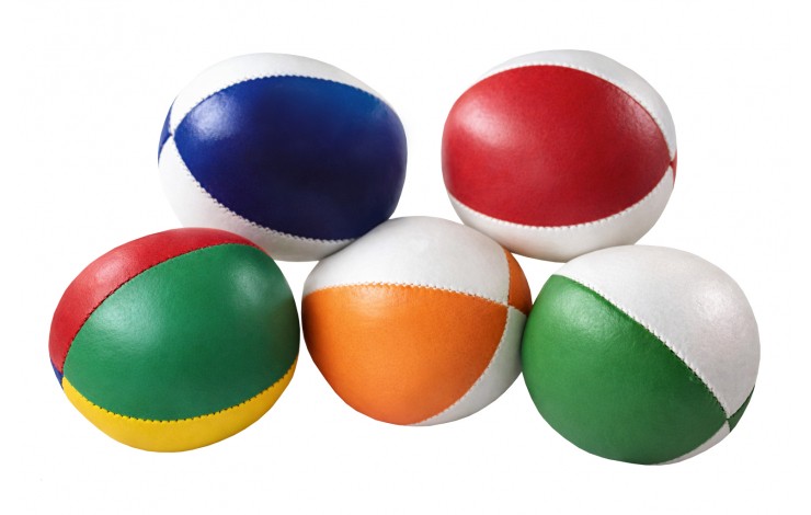 Deluxe Set of 3 Juggling Balls