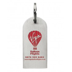Die Stamped Metal Keyring