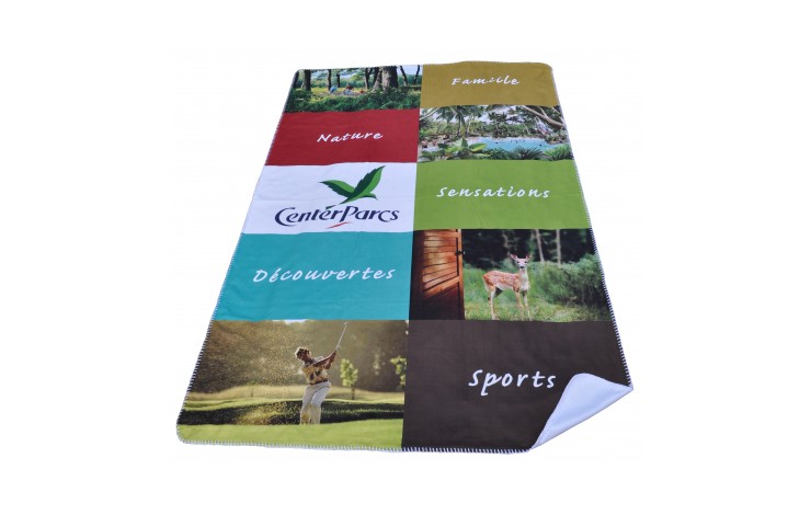 Digitally Printed Fleece Blanket