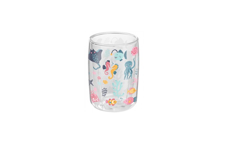 Double Walled Glass Cup