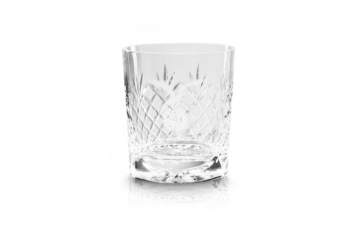 Durham Lead Crystal Panel Whisky Tumbler