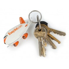 Eco Plane Shaped Keyring