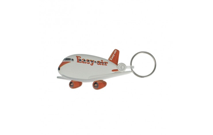 Eco Plane Shaped Keyring