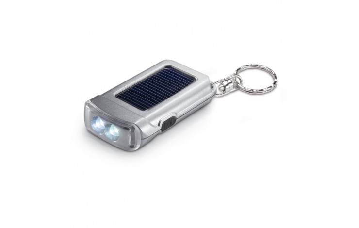 Eco Solar Powered Keyring Torch