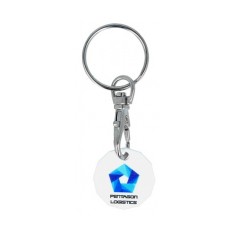 Eco Trolley Coin Keyring