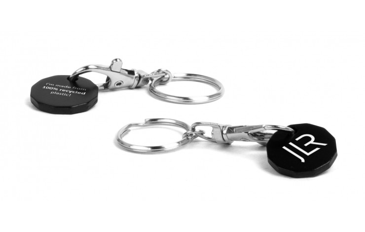 Eco Trolley Coin Keyring