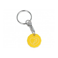 Eco Trolley Coin Keyring