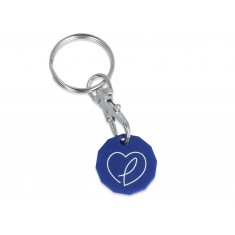 Eco Trolley Coin Keyring