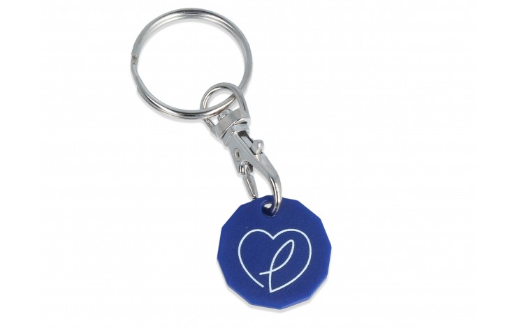 Eco Trolley Coin Keyring