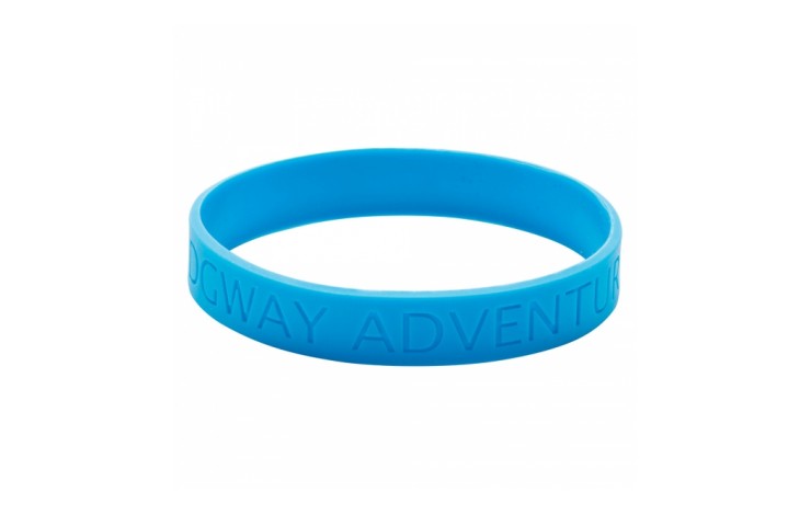 Embossed Silicone Wristband