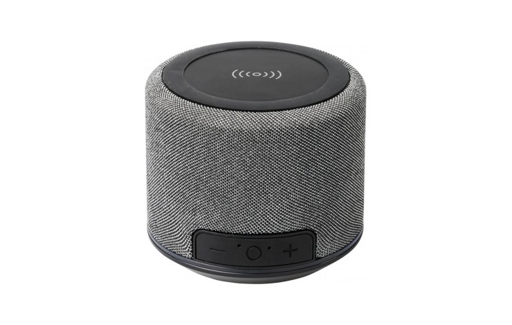 Fabric Bluetooth Speaker & Wireless Charger