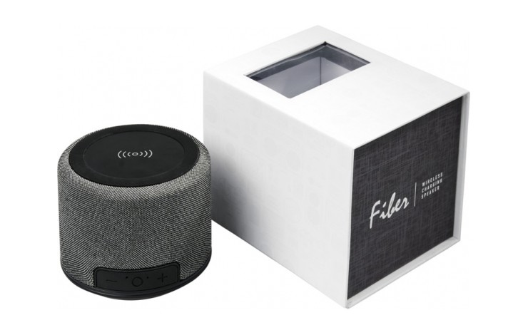 Fabric Bluetooth Speaker & Wireless Charger