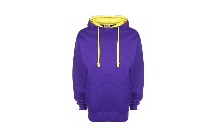 FDM Unisex Contrast Hoodie