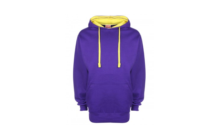 FDM Unisex Contrast Hoodie