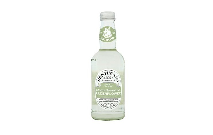 Fentimans Gently Sparkling Elderflower -275ml Glass Bottle