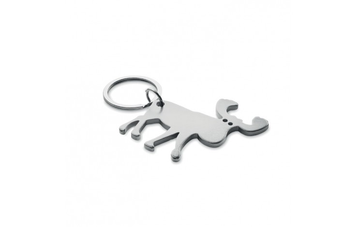 Festive Reindeer Bottle Opener Keyring