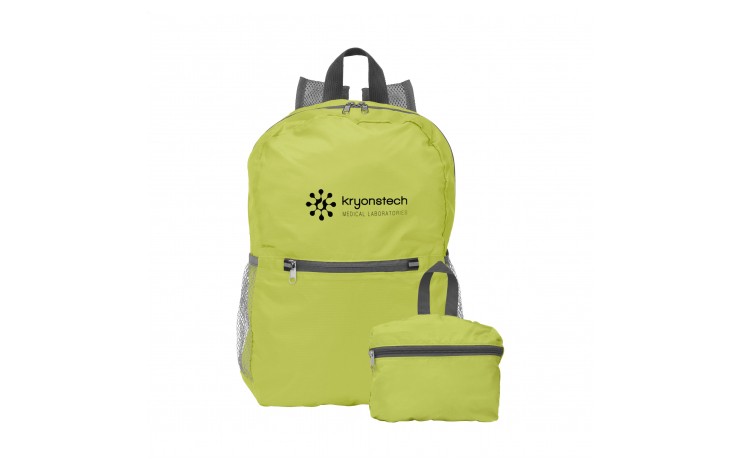 Foldable Backpack with Front Pocket