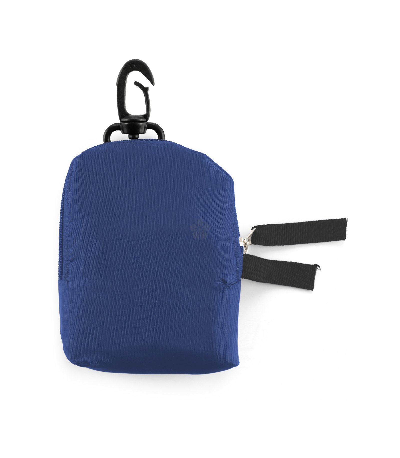 Fold up shopping bag sales with clip on pouch
