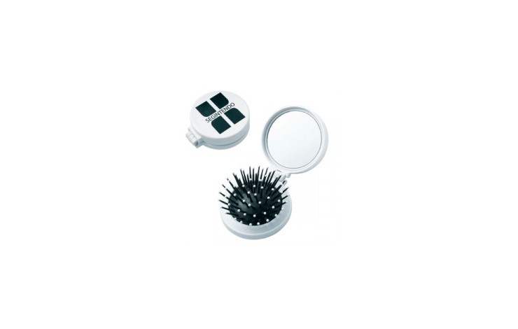 Download Promotional Folding Hair Brush, Personalised by MoJo Promotions