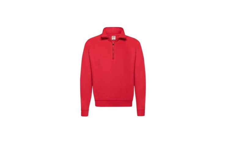 Fruit of the Loom Classic Zip Neck Sweatshirt