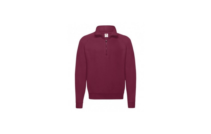 Fruit of the Loom Classic Zip Neck Sweatshirt