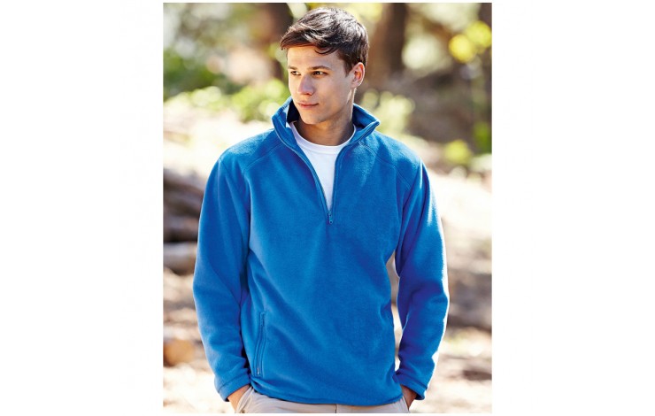 Fruit Of The Loom Half Zip Outdoor Fleece