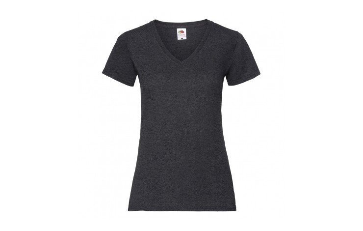 Fruit Of The Loom Lady-Fit V Neck T-Shirt