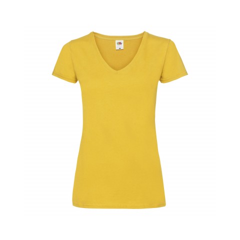 Fruit of The Loom Lady-Fit Valueweight V-Neck T-Shirt