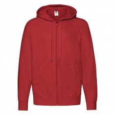 Fruit Of The Loom Men's Lightweight Hooded Raglan Sweat Jacket