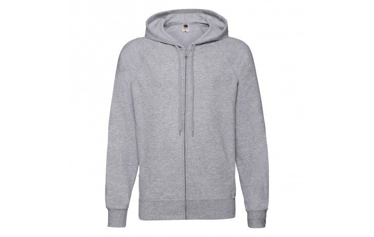 Fruit Of The Loom Men's Lightweight Hooded Raglan Sweat Jacket