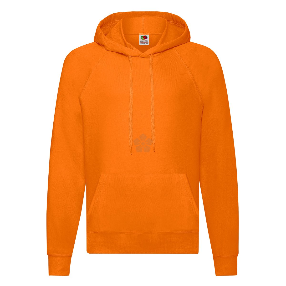Fruit of the loom orange hoodie discount