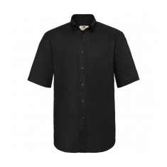 Fruit of The Loom Men's Short Sleeve Oxford Shirt