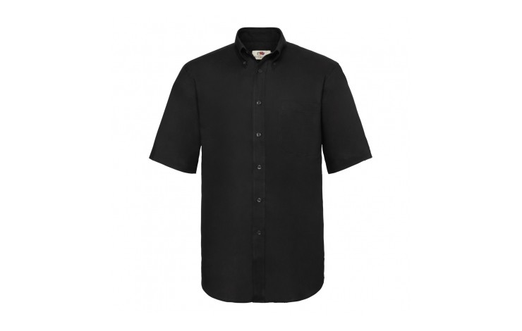 Fruit of The Loom Men's Short Sleeve Oxford Shirt