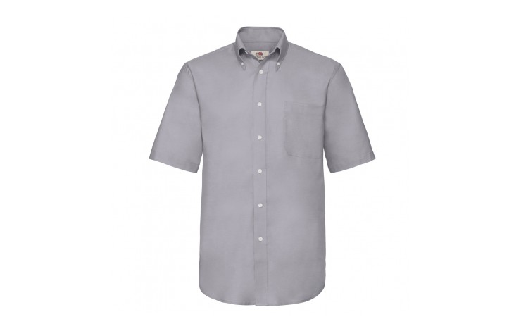 Fruit of The Loom Men's Short Sleeve Oxford Shirt