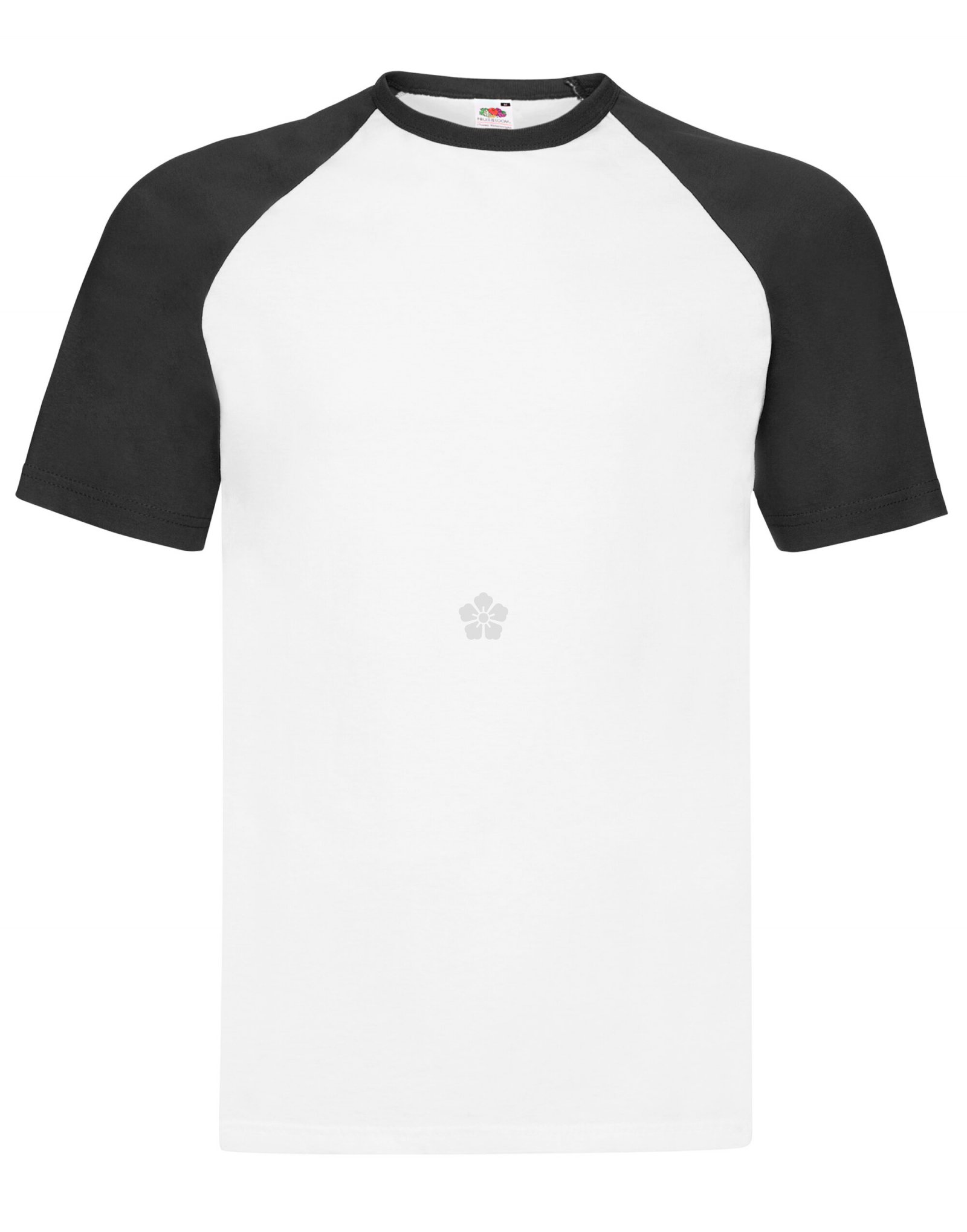 Promotional Fruit of The Loom Baseball T-Shirt, Personalised by