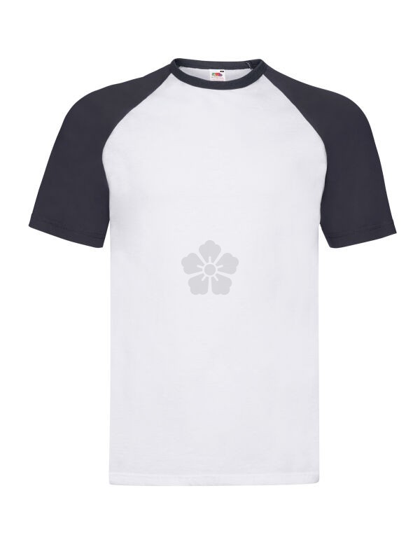 Fruit Of The Loom Baseball T-Shirt Mit Motiv Bedrucken