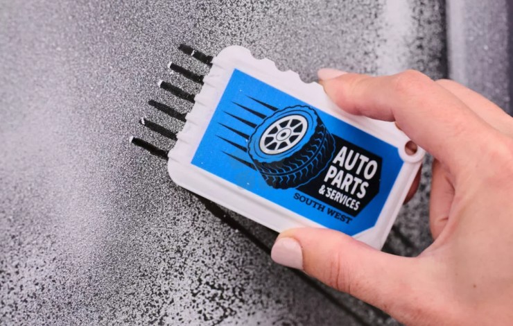 Full Colour Credit Card Ice Scraper