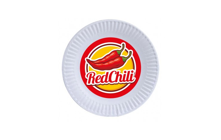 Full Colour Disposable Plate