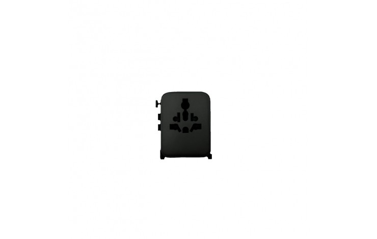 Xoopar Full Colour Luggie Travel Adaptor