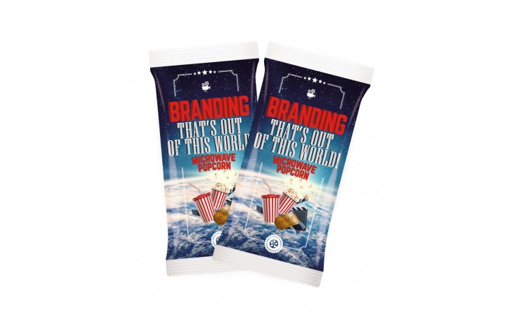 Full Colour Popcorn Bag