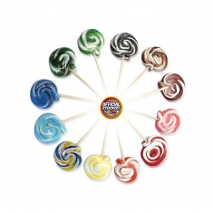 Full Colour Swirly Lollipop