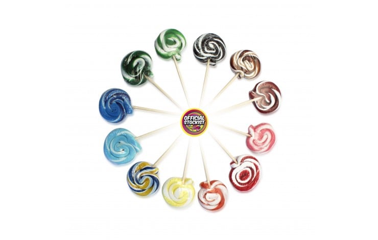 Full Colour Swirly Lollipop