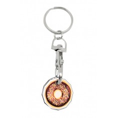 Full Colour Trolley Coin Keyring