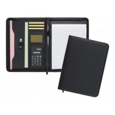 Gallowtree A4 Zipped Folder with Calculator