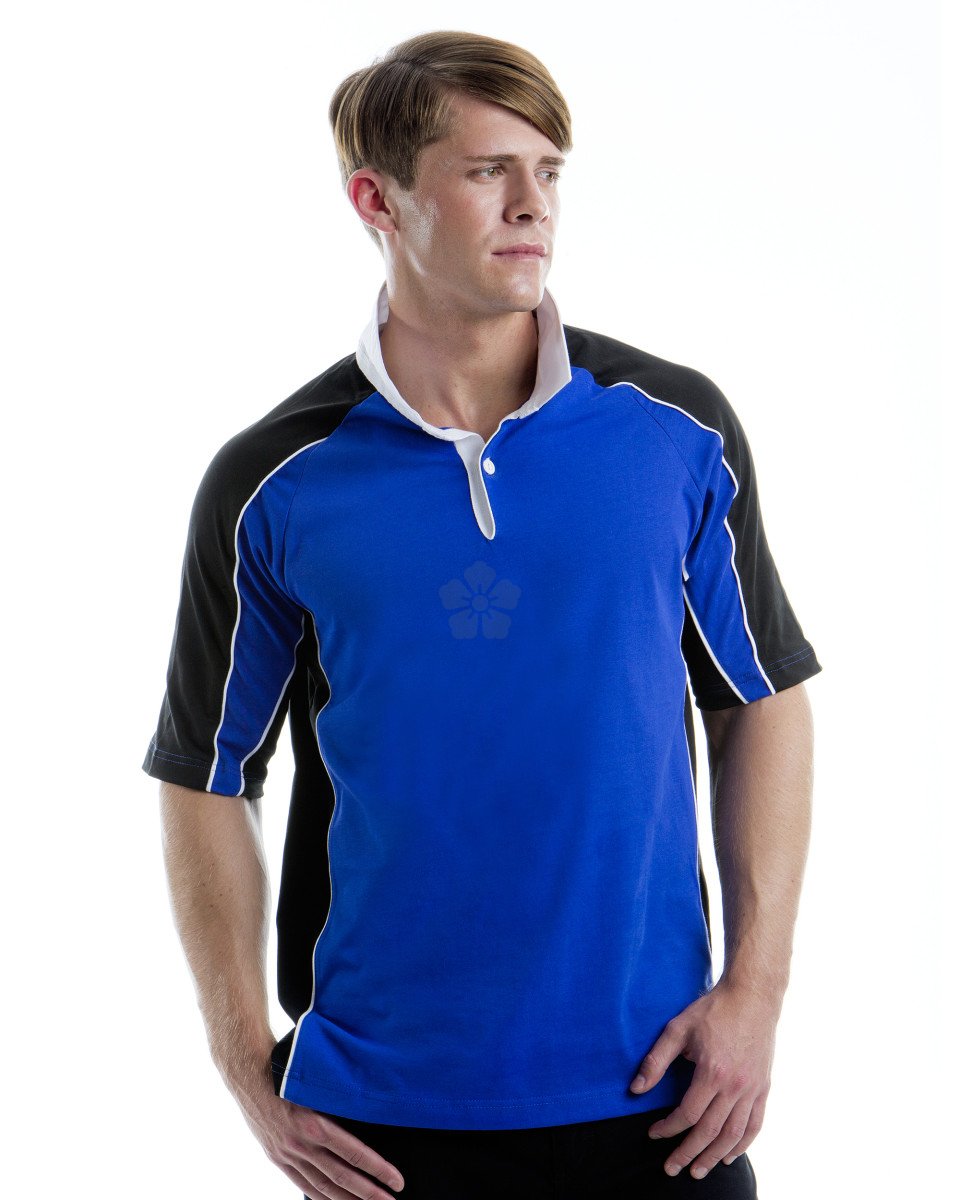 Promotional Gamegear Short Sleeve Rugby Shirt, Personalised by MoJo