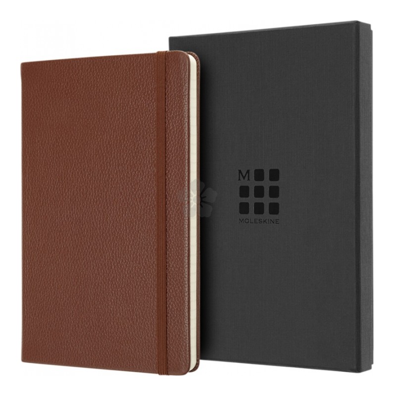 Promotional Genuine Leather A5 Moleskine Notebook, Personalised by MoJo Promotions
