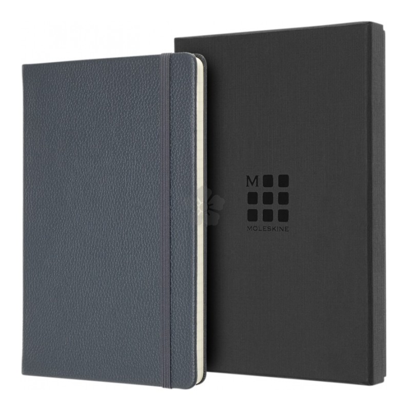 Promotional Genuine Leather A5 Moleskine Notebook, Personalised by MoJo Promotions