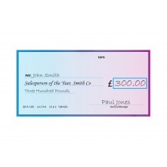 Giant Charity Cheque